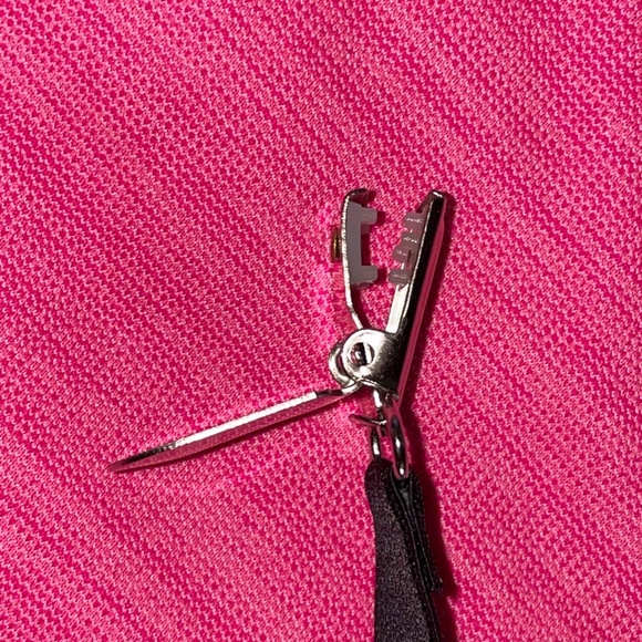 2 Clip on Garter Straps for Nylon Stockings Attach to Romper Teddy Shaper Ect - Picture 2 of 5